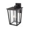 Z-Lite Seoul 2 Light Outdoor Wall Sconce, Oil Rubbed Bronze & Clear 571B-ORB - alternate 5
